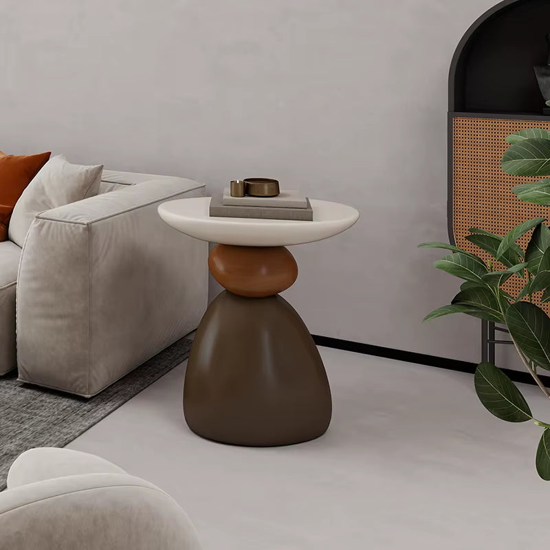 Creative Stone to Operate Tea Table,Luxury Living Room,Tv Cabinet,Sofa,Side Tables,Decoration Sculpture Furniture Customized