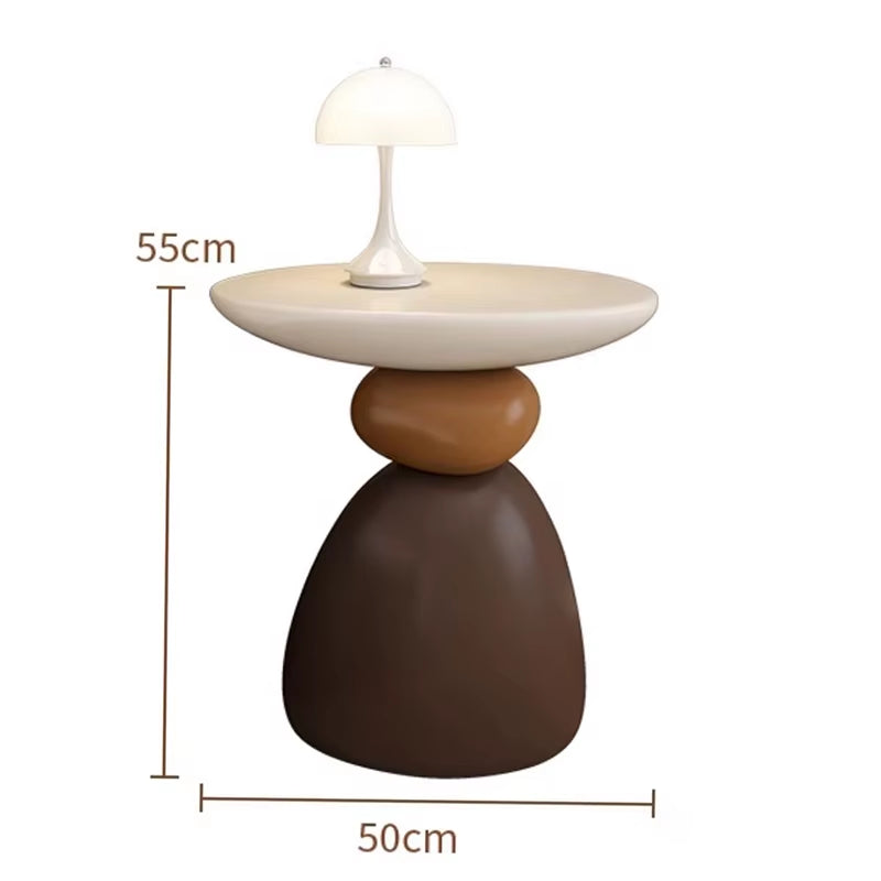 Creative Stone to Operate Tea Table,Luxury Living Room,Tv Cabinet,Sofa,Side Tables,Decoration Sculpture Furniture Customized