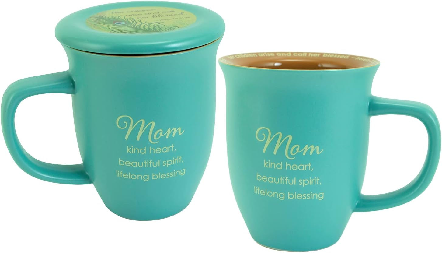 Abbey Gift Mom Abbey & CA Gift Coaster Mug, 4 by 4.38" (56044)