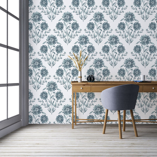 Modern Removable Peel & Stick Wallpaper – Matte or Linen Finish - ThelGarden