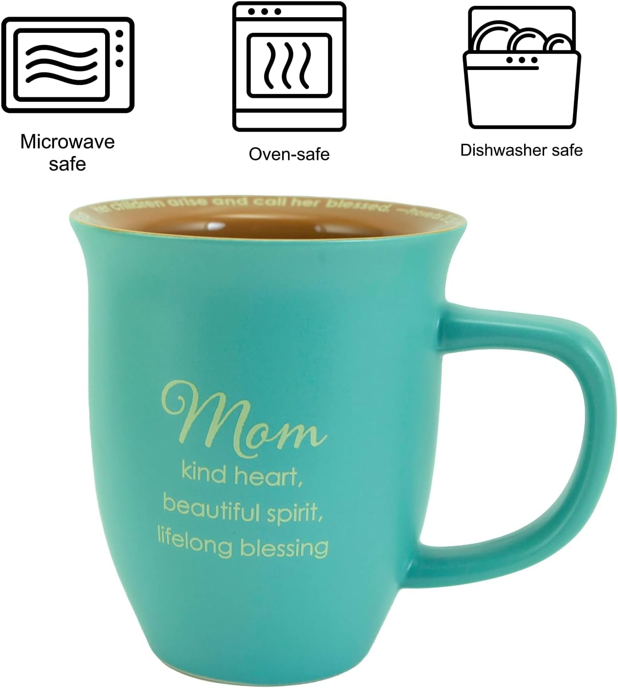 Abbey Gift Mom Abbey & CA Gift Coaster Mug, 4 by 4.38" (56044)