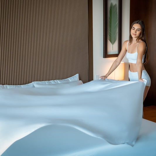Eucalyptus Silk Sheets Set | Soft, Cool & Sustainable Bedding - ThelGarden